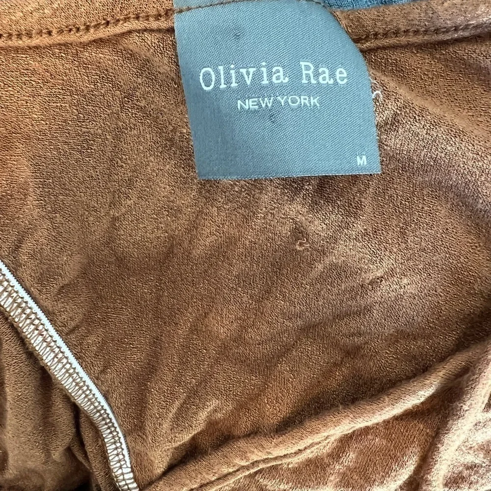 OLIVIA Rae Women’s Brown‎ Top Size Medium - Picture 5 of 5